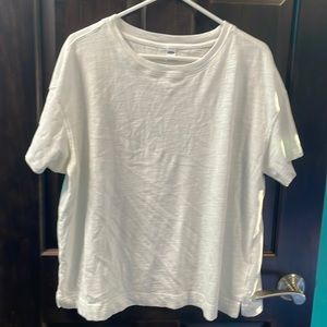 White tee from old navy!